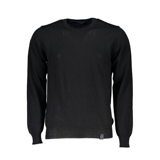 North Sails Black Fabric Sweater NO-23336-S