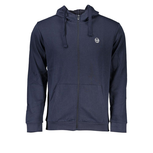 Sergio Tacchini Blue Cotton Sweater SE-27352-XL