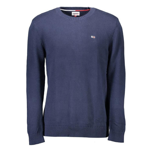 Tommy Hilfiger Blue Cotton Sweater TO-9311-XL