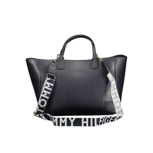Tommy Hilfiger Blue Polyethylene Handbag
