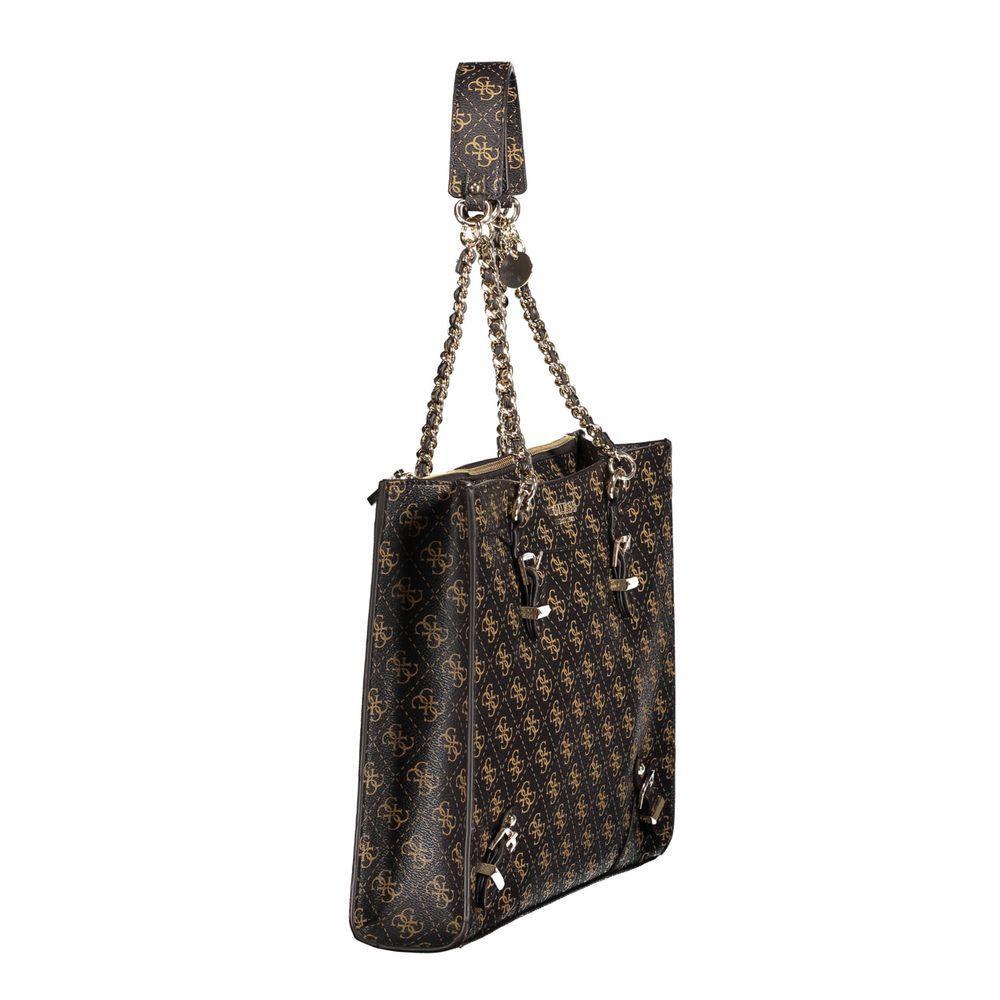 Guess Jeans Brown Polyethylene Handbag GU-18472