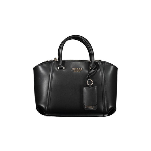 Guess Jeans Black Polyethylene Handbag GU-18481