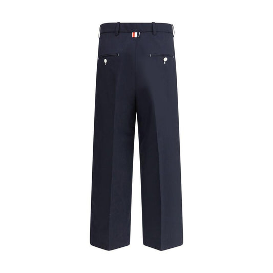 Thom Browne White stitching wool Pants TH-FTC503A02872415-IT42 | L