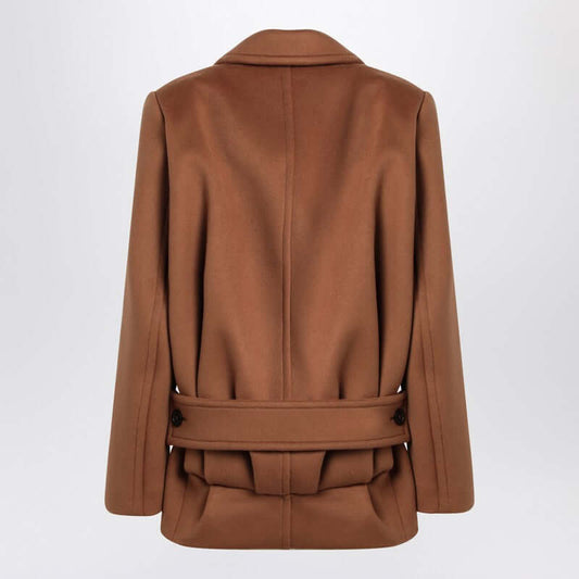 Saint Laurent Camel wool short coat 808239Y060R/P_YSL-2577_108