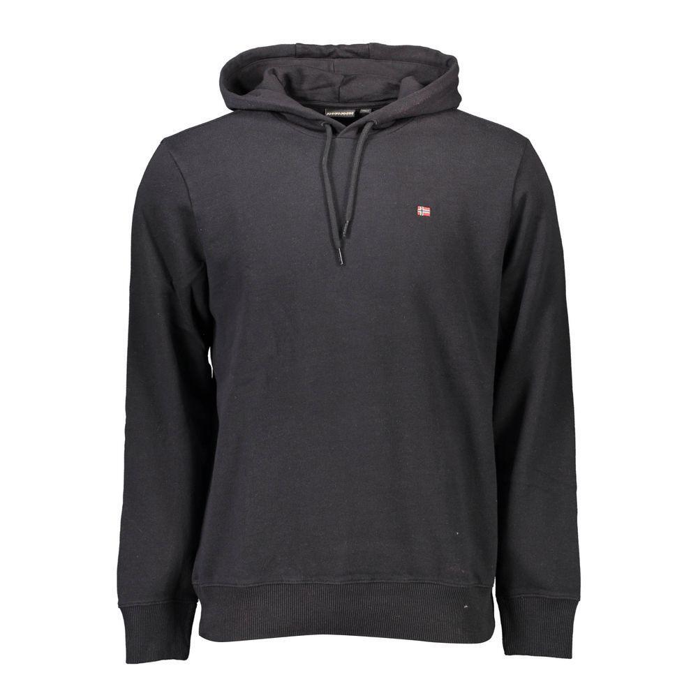 Napapijri Black Cotton Men's Sweatshirt