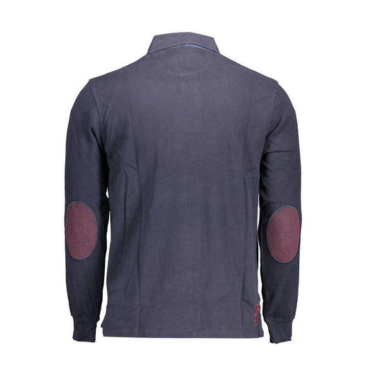 U.S. POLO ASSN. Blue Cotton Polo Shirt US-16928-L