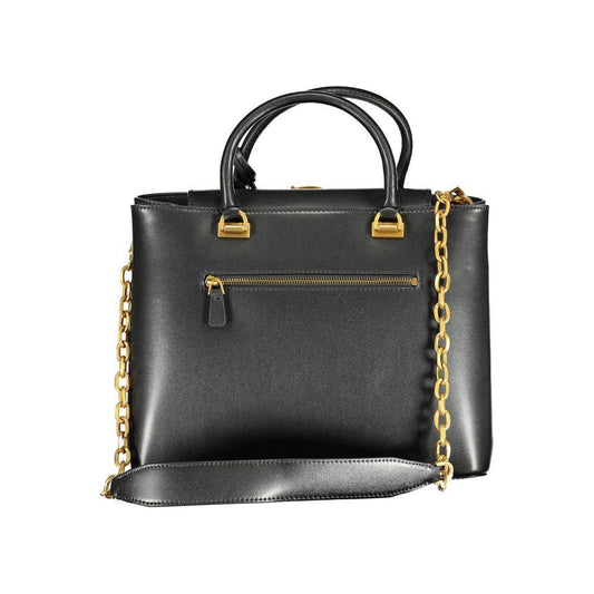 Guess Jeans Black Polyethylene Handbag GU-17516