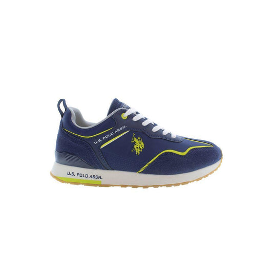 U.S. POLO ASSN. Blue Polyester Sneaker US-19398-EU44/US11