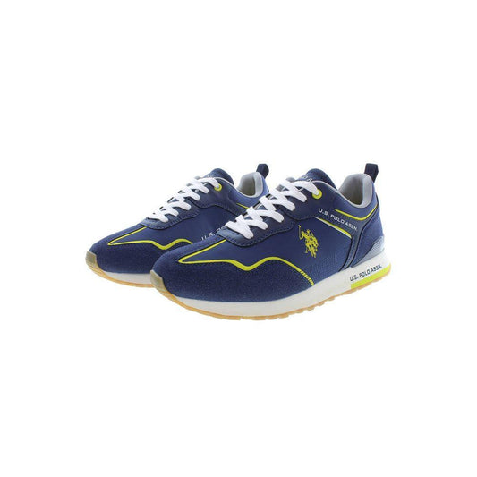 U.S. POLO ASSN. Blue Polyester Sneaker US-19398-EU44/US11