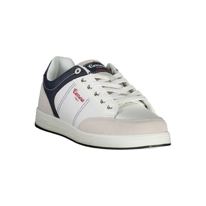 Carrera White Polyurethane Men Sneaker 1728,67403481248,Carrera,EU44/US11,Low Tops - Sneakers - Shoes,Men,New with tags,Shoes,Sneakers - Shoes,White