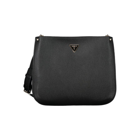 Guess Jeans Black Polyethylene Handbag GU-23620