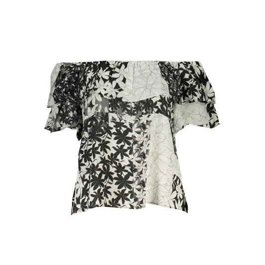 Desigual Bianco Cotton Women T-Shirt 1728,67403481248,Blouses - Shirts - Clothing,Clothing,Desigual,L,M,New with tags,S,Shirts - Clothing,White,Women,XS