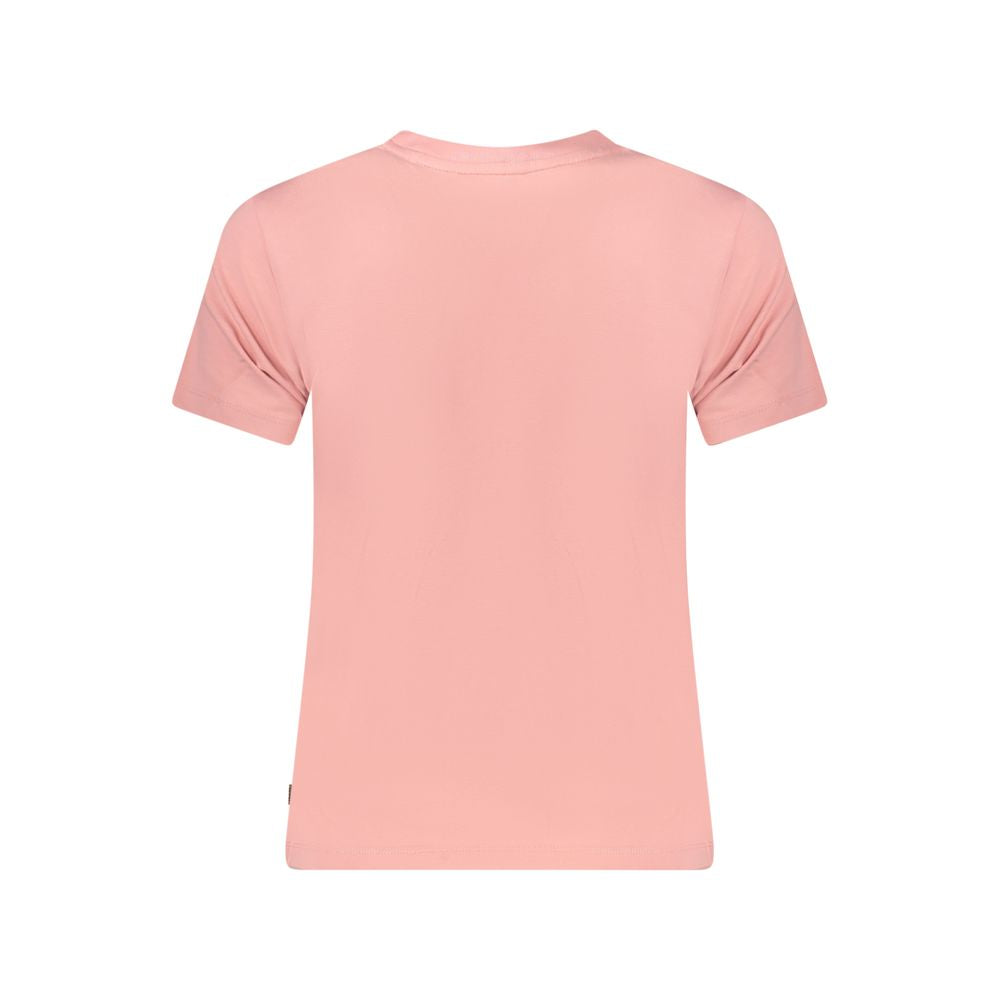 Guess Jeans Pink Cotton Tops & T-Shirt GU-39066-S