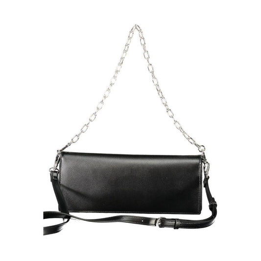 Mario Valentino Black Polyethylene Women Handbag VA-39087