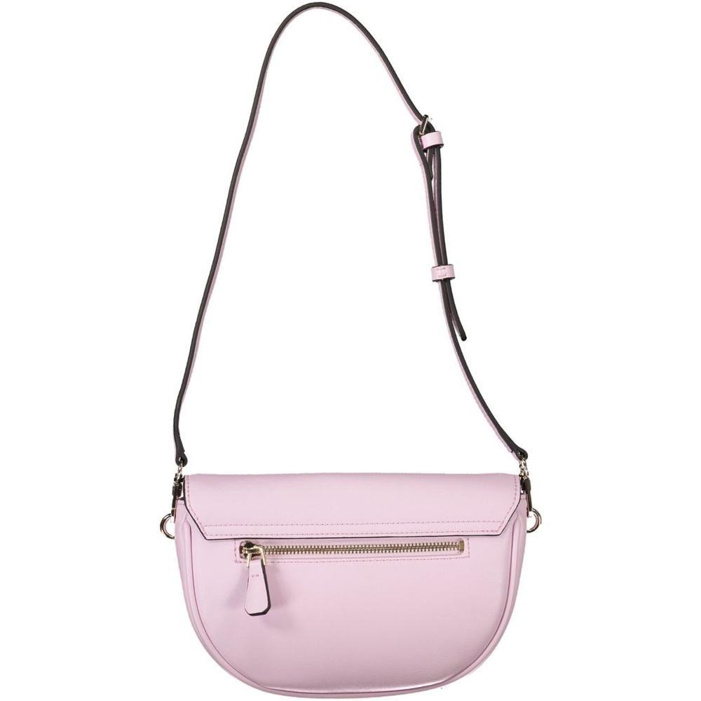 Front view with bag zipped and handles upright.