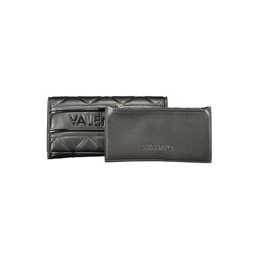 Mario Valentino Black Polyethylene Women Wallet VA-39150