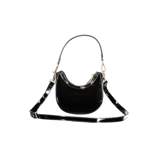 Mario Valentino Black Polyethylene Women Handbag VA-39171
