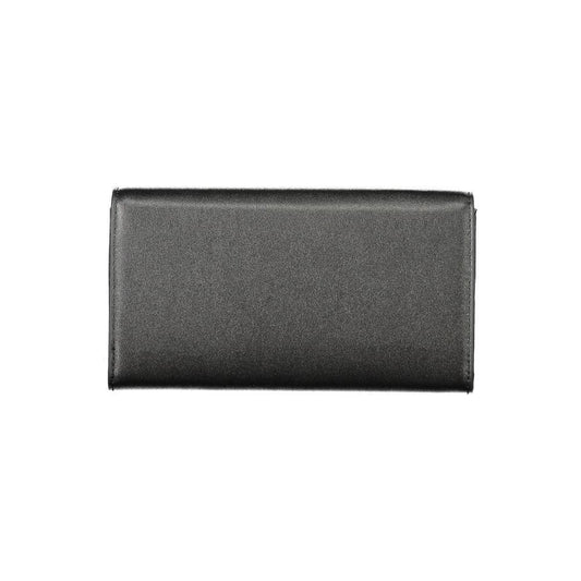 Mario Valentino Black Polyethylene Women Wallet VA-39172