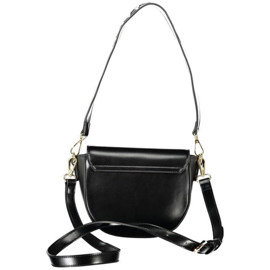 Mario Valentino Black Polyethylene Women Handbag