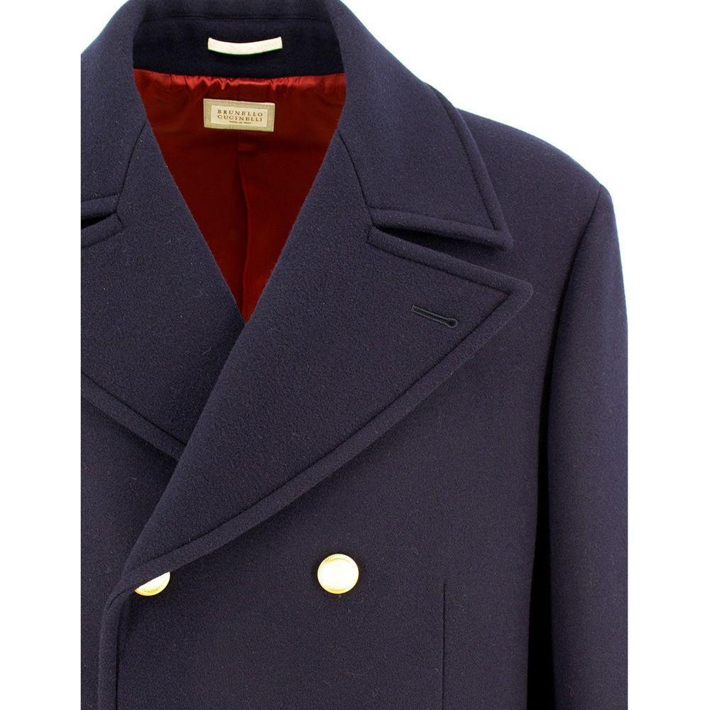 Brunello Cucinelli Martingale Double-Breast Coat