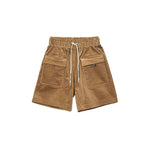 Comme Des Fuckdown Brown Cotton Short CO-7502-L