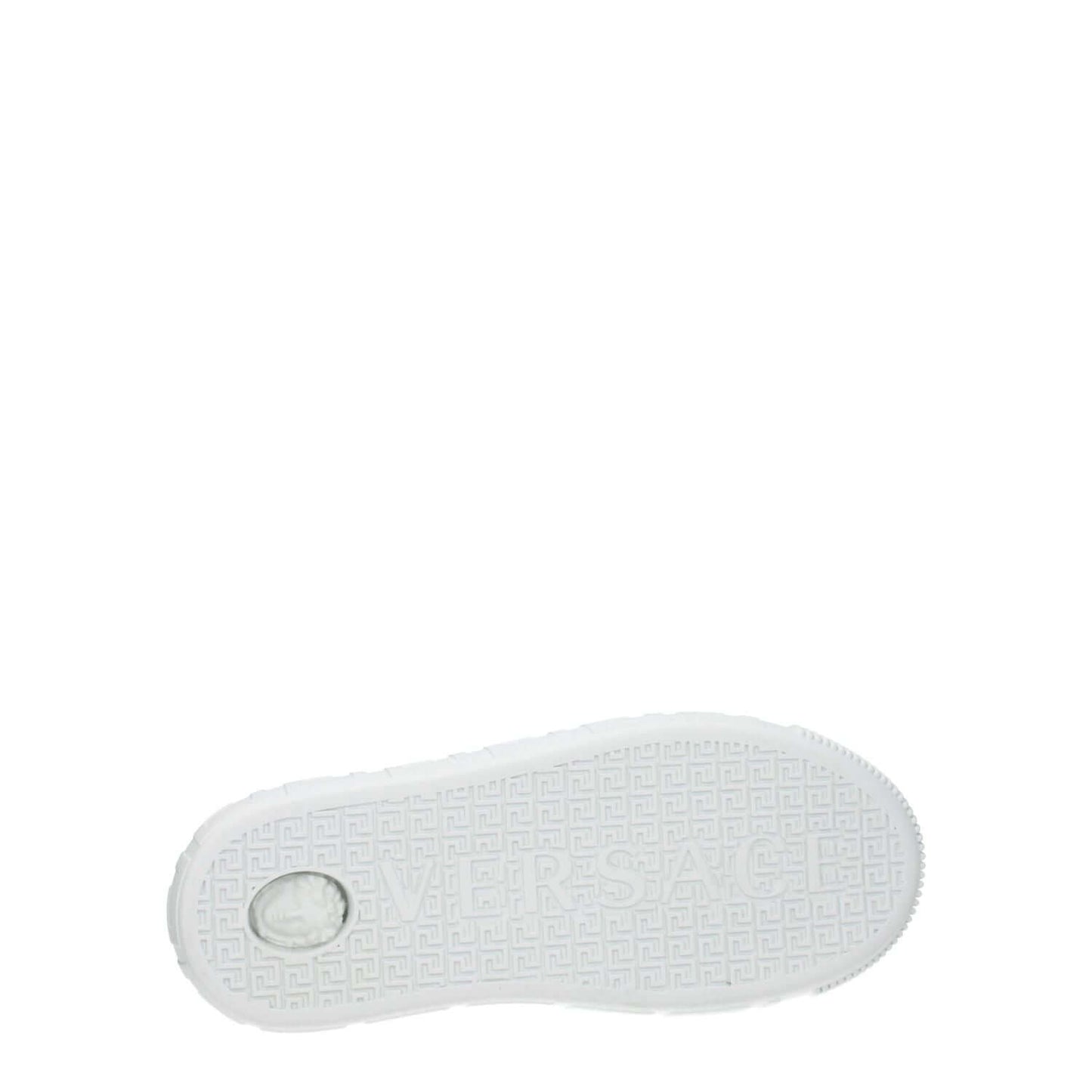 Versace White Leather Low Top Sneakers 1728,75667636384,EU35.5/US5.5,EU35/US5,Low Tops - Sneakers - Shoes,New with tags,Shoes,Sneakers - Shoes,Versace,White,Women