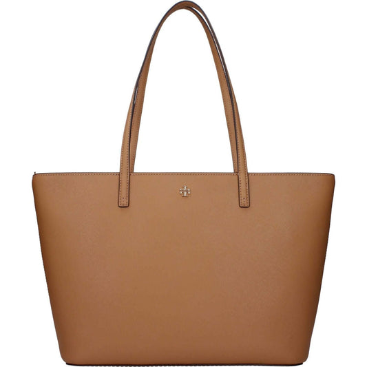 Tory Burch Brown Leather Shoulder Bags