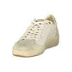 Blauer White Leather Women Sneaker BL-39266-EU36/US6