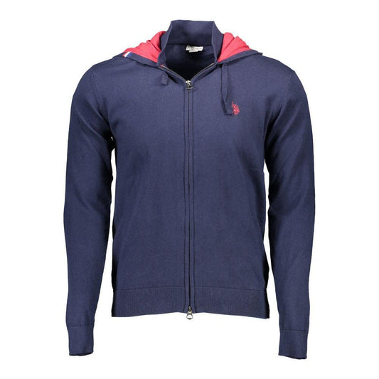 U.S. POLO ASSN. Blue Cotton Sweater US-9811-XXL
