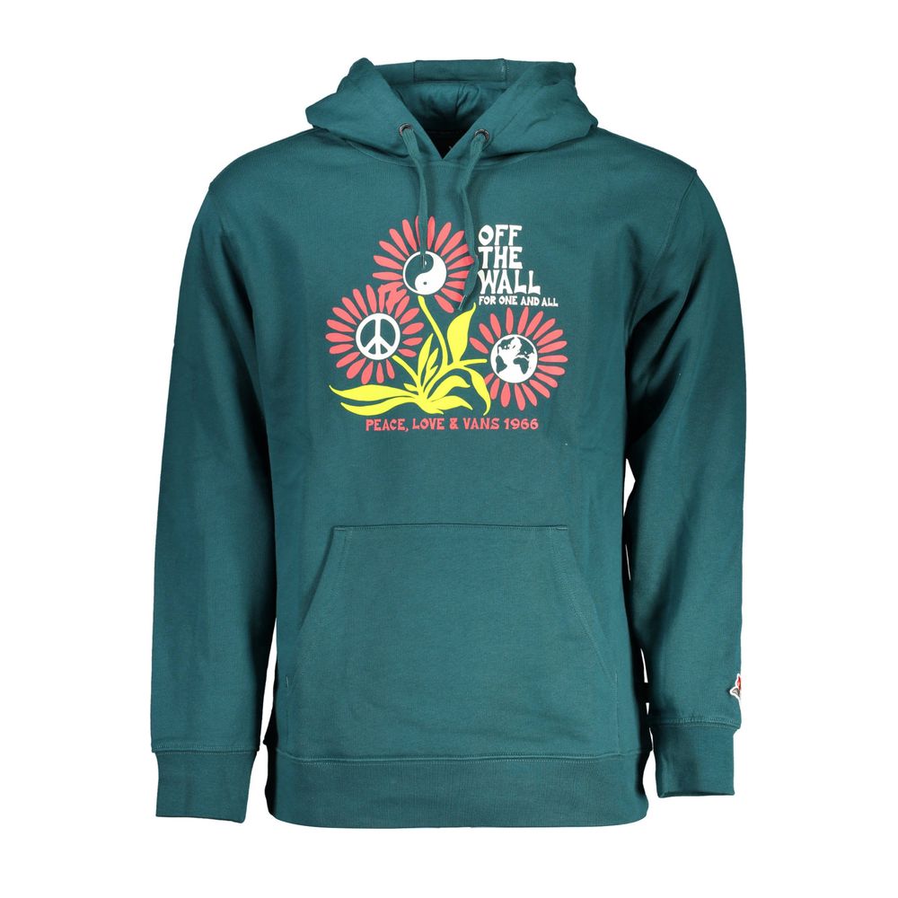 Vans Verde Cotton Men Sweatshirt 1728,67403481248,Clothing,Green,L,M,Men,New with tags,S,Sportswear - Clothing,Sweaters - Clothing,Sweatshirt - Sportswear - Clothing,Sweatshirts - Sweaters - Clothing,Vans