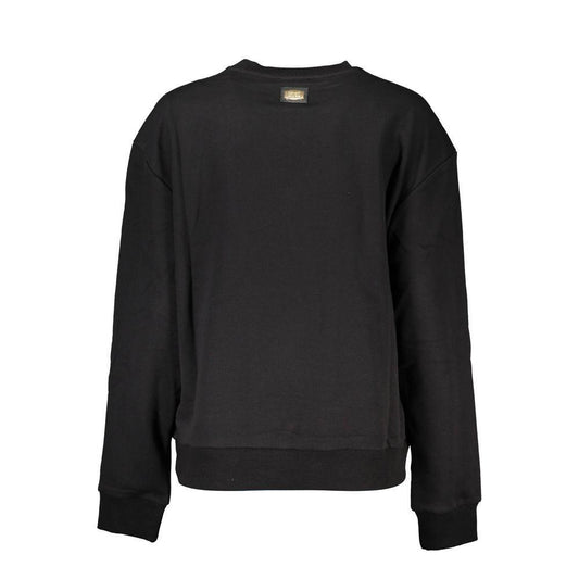 Cavalli Class Black Cotton Sweater CA-21206-S