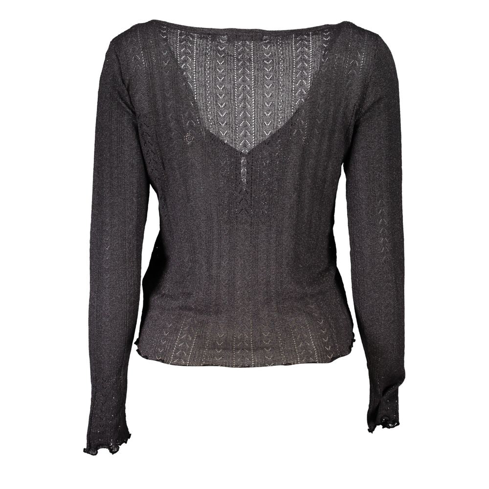 Guess Jeans Gray Viscose Sweater GU-27984-XS