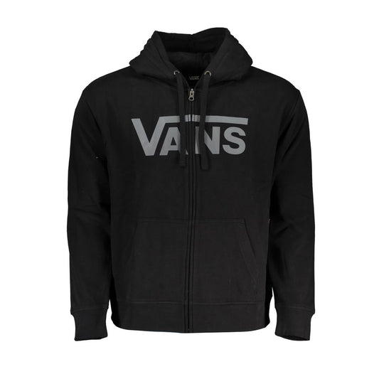 Vans Black Cotton Men's Hooded Sweatshirt