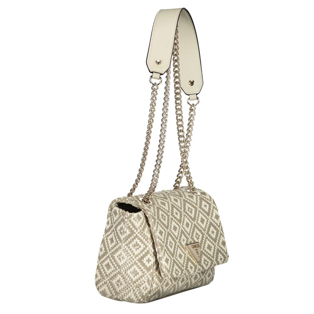 Guess Jeans Gray Polyethylene Handbag GU-30682