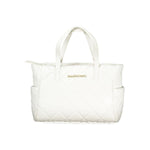 Mario Valentino White Polyethylene Handbag VA-32644