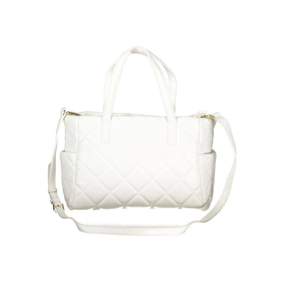 Mario Valentino White Polyethylene Handbag VA-32644