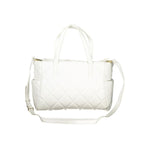 Mario Valentino White Polyethylene Handbag VA-32644