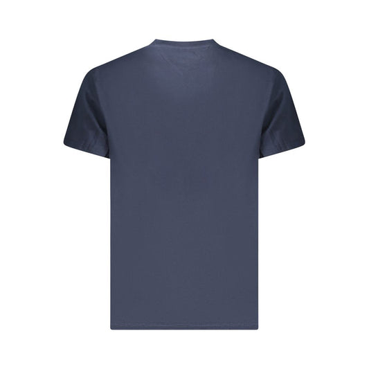 Tommy Hilfiger Blue Cotton Men T-Shirt TO-39319-S