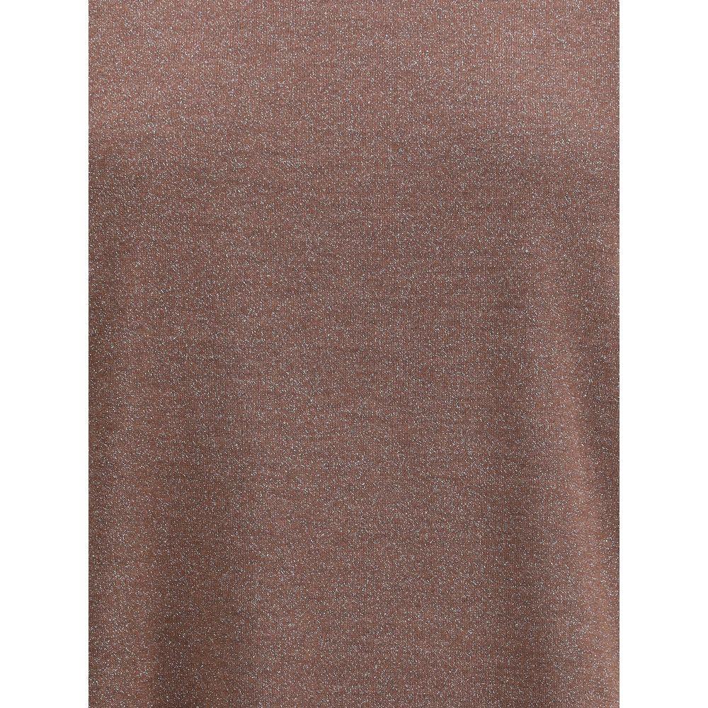 Brunello Cucinelli cashmere glitter T-shirt BR-M41810000C4272-XL