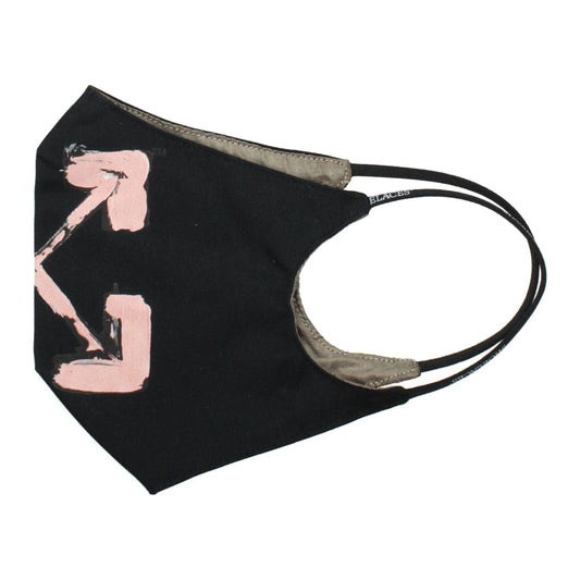Off-White Black Cotton Facemasks OF8547269280009BT