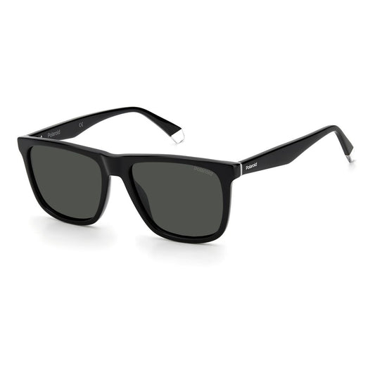Polaroid Black Acetate Sunglasses POPLD2102SX807F5M9AC