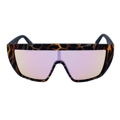 Italia Independent Brown Acetate Sunglasses