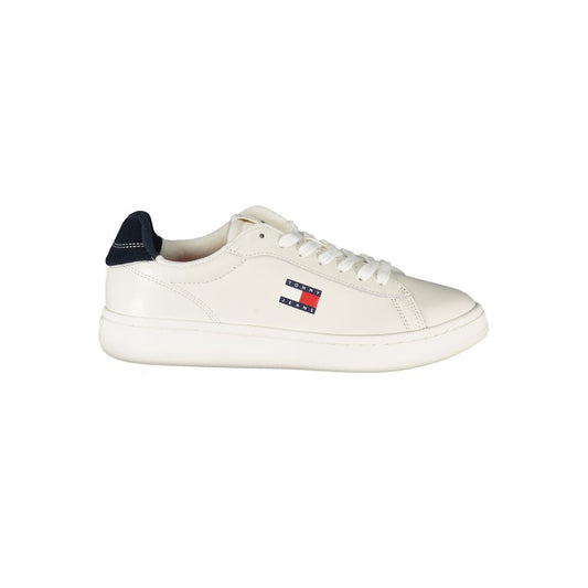 Tommy Hilfiger Bianco Polyurethane Women Sneaker 1728,67403481248,Athletic - Sneakers - Shoes,EU36/US6,EU37/US7,EU38/US8,EU39/US9,EU40/US10,EU41/US11,EU42/US12,New with tags,Shoes,Sneakers - Shoes,Tommy Hilfiger,White,Women