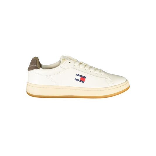Tommy Hilfiger Bianco Polyurethane Women Sneaker 1728,67403481248,Athletic - Sneakers - Shoes,EU36/US6,EU37/US7,EU38/US8,EU39/US9,EU40/US10,EU41/US11,EU42/US12,New with tags,Shoes,Sneakers - Shoes,Tommy Hilfiger,White,Women