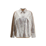 Brunello Cucinelli Oversize leather Shirt BR-MPFOL7867PC9048-IT42 | L