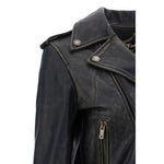 Golden Goose Leather Jacket GO-GWP00848P00064790100-IT40 | M