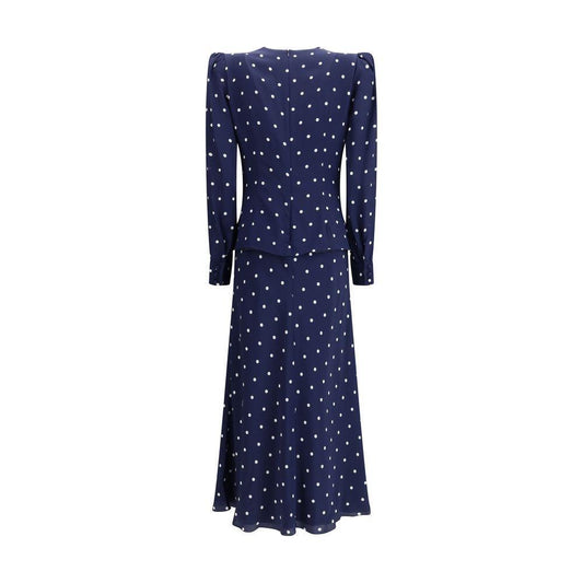 Alessandra Rich Polka dot Dress AL-FABX41081643-IT40 | M