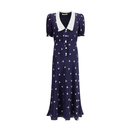 Alessandra Rich Bow patterned Dress AL-FABX41131844-IT38 | S