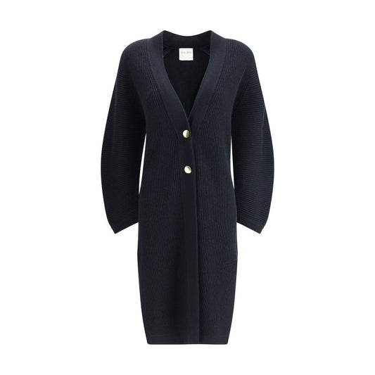 Forte_Forte Long ribbed cashmere Cardigan FO-14145MYCOATF48A8033-0/XS