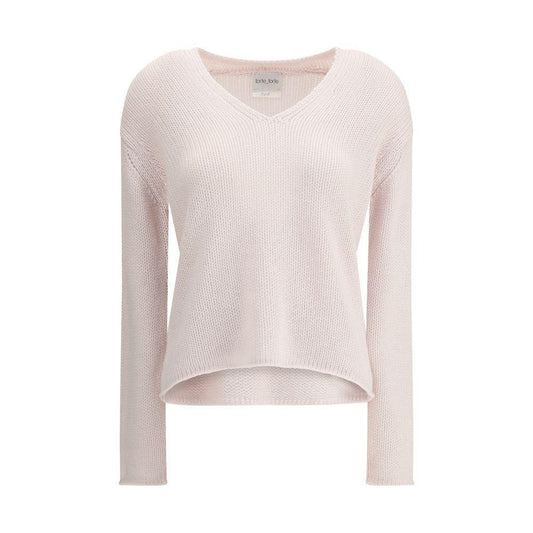 Forte_Forte Cashmere and wool V-neck Sweater FO-14149MYKNITF48A0216-0/XS